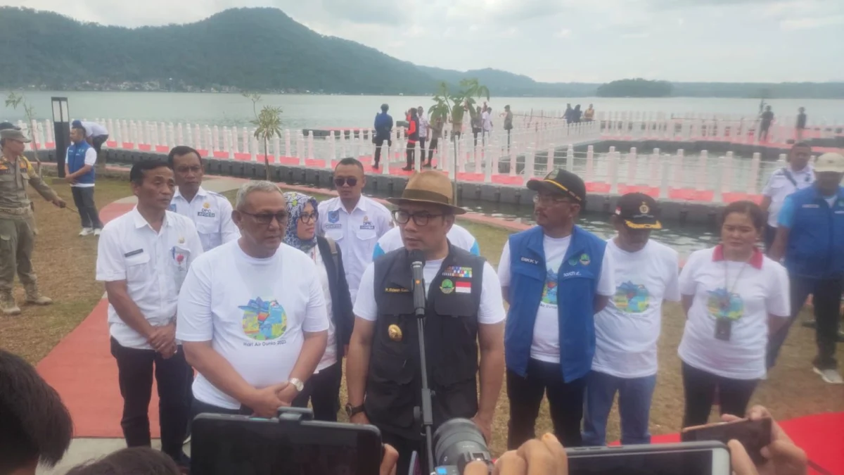 Ridwan Kamil Hadiri Sarasehan Bareng 4.000 PPA POB di Waduk Darma