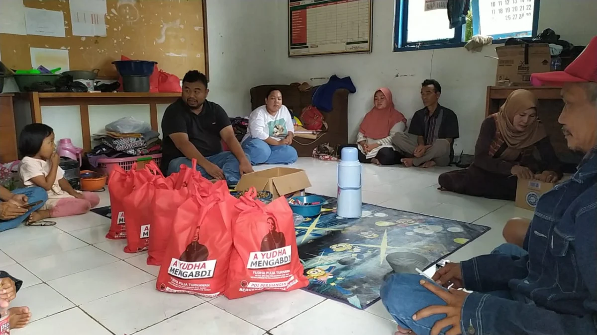 Yudha Legislator Garut Temui Keluarga Taopik, Karyawan Perkebunan PT Condong yang Alami Kebakaran
