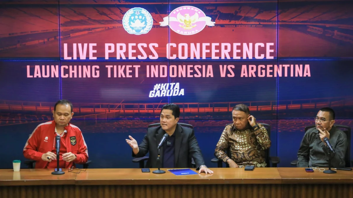 Tiket FIFA Matchday Indonesia vs Argentina Bisa Dibeli Mulai 5 Juni