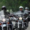 Rombongan Harley Davidson Sering Alami Kecelakaan, Pahami Cara Berkendara Yang Baik dan Aman (foto instagram)