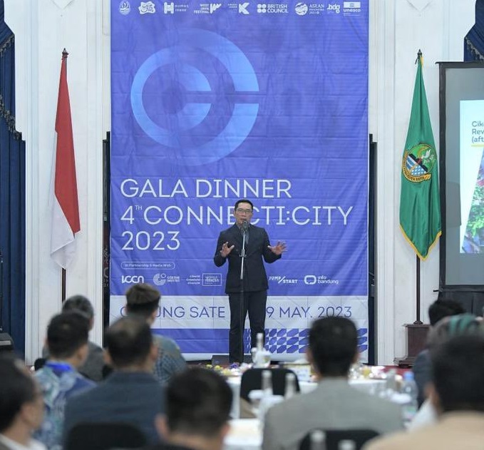 Gubernur Jawa Barat Ridwan Kamil Apresiasi Connecti:City 2023