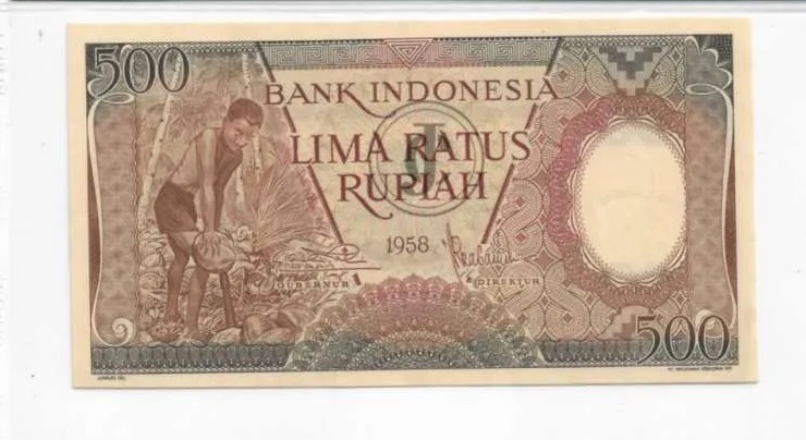 Fantastis! Uang Kuno Indonesia Rp 500 Tahun 1958 Laku Hingga Ratusan Juta Rupiah