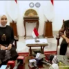 Putri Ariani diterima Presiden Jokowi di Istana