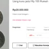 Koin Kuno Rp 100 Rumah Gadang 1978 Buruan Jual, Bisa Cukup Beli Komputer Spek Gahar?
