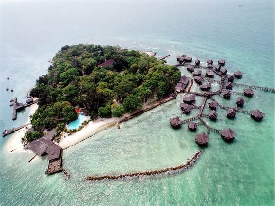 5 Objek Wisata Ini Wajib Dikunjungi Saat Di Kepulauan Seribu (foto pinterest)
