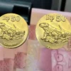 Harga Uang Koin Kuno Rp50 Komodo Dijual Rp500 Juta, Benarkah?
