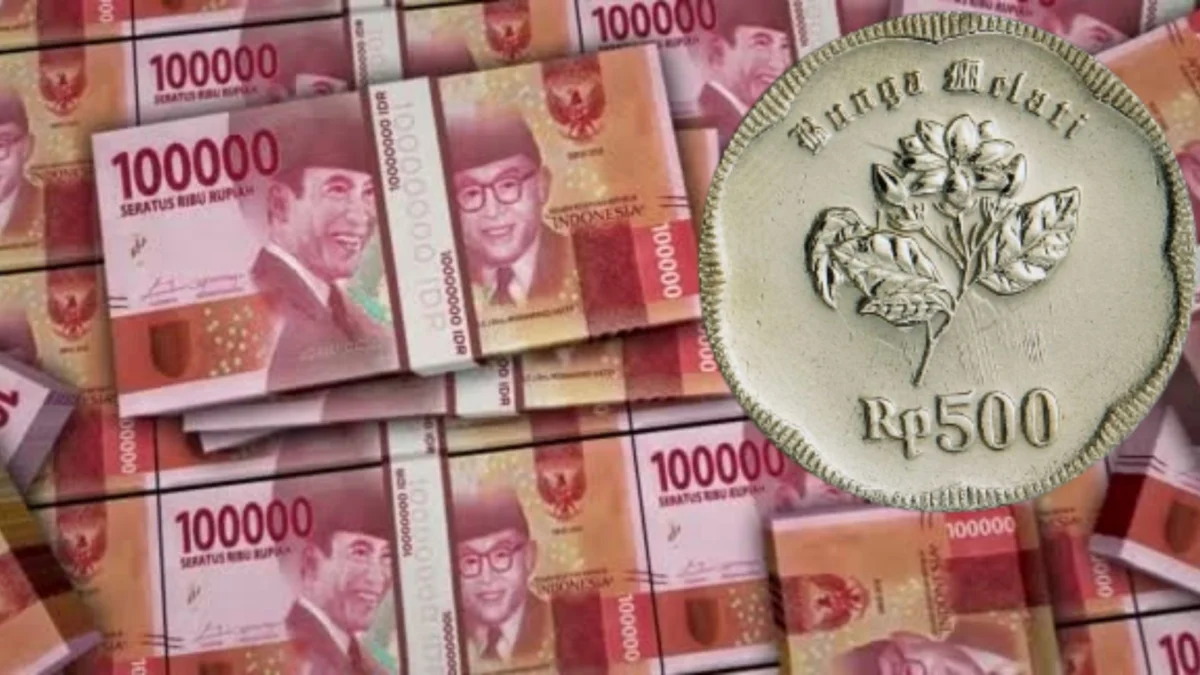 Masih Ingat Dengan Koin Rp500 Melati? Harganya Sudah 10.000 Kali Lipat