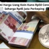Jadi Segini Harga Uang Koin Kuno Rp50 Cendrawasih Seharga Rp45 Juta Perkeping