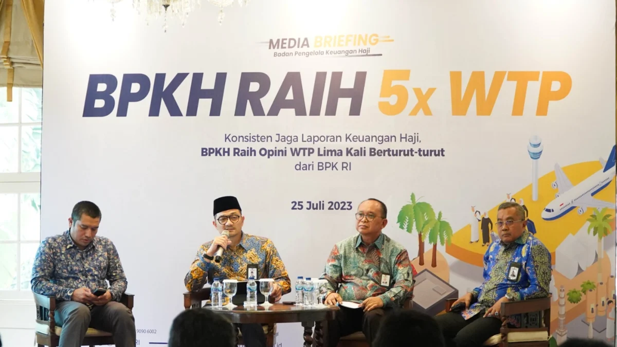 BPKH Raih Opini WTP untuk Kelima Kalinya, Bukti Dana Haji Dikelola Profesional