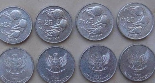 Tukar Uang Kuno Rp25 Gambar Buah Pala Dengan Uang Tunai Rp9 Juta, Ini Nama Tokonya!