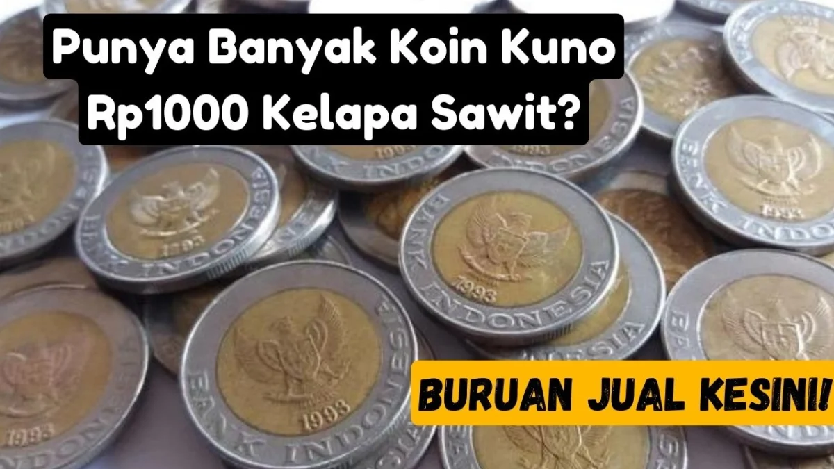 Punya Banyak Koin Kuno Rp1000 Kelapa Sawit Dirumah? Buruan Jual Kesini!