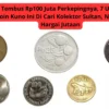 Tembus Rp100 Juta Perkepingnya, 7 Uang Koin Kuno Ini Di Cari Kolektor Sultan, No 7 Di Hargai Jutaan