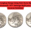 Terungkap Harga Uang Koin Kuno Rp25 Cendrawasih 1971 Seharga Rp20 Juta Dan Incaran Kolektor