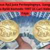 Tembus Rp2 Juta Perkepingnya, Uang Koin Kuno Rp50 Komodo 1997 Di Cari Kolektor Kaya