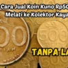 Cara Jual Koin Kuno Rp500 Motif Melati ke Kolektor Kaya Raya