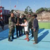 Meriahnya Turnamen Mini Soccer Danramil Samarang Cup dalam Rangka HUT RI ke-78