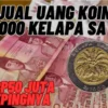 Syarat Untuk Jual Uang Koin Rp1.000 Kelapa Sawit Agar Laku Rp50 Juta Perkepingnya, Simak Penjelasannya Disini