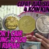 Cepat Jual Sekarang 4 Koin Kuno Ini, Nomor 1 Cair Langsung Rp100 Juta Rupiah