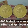 Jadi Incaran Kolektor Sultan, Koin Kuno Rp500 Melati Dihargai Rp100 Juta Perkeping!