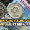 Rp100 Juta Per Keping Nih, Uang Koin Kuno Paling Dicari Kolektor Kaya Raya!