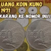 Koin Kuno Tahun 1971 Bergambar Cendrawasih Dihargai Rp20 Juta Per Kepingnya