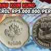 Uang Koin Kuno Dicari Kolektor Sultan, Dibanderol Rp5.000.000 Per Keping, Cek Alamatnya!