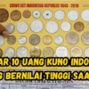Inilah Daftar 10 Uang Kuno Indonesia yang Bernilai Tinggi Saat Ini, Kamu Punya?