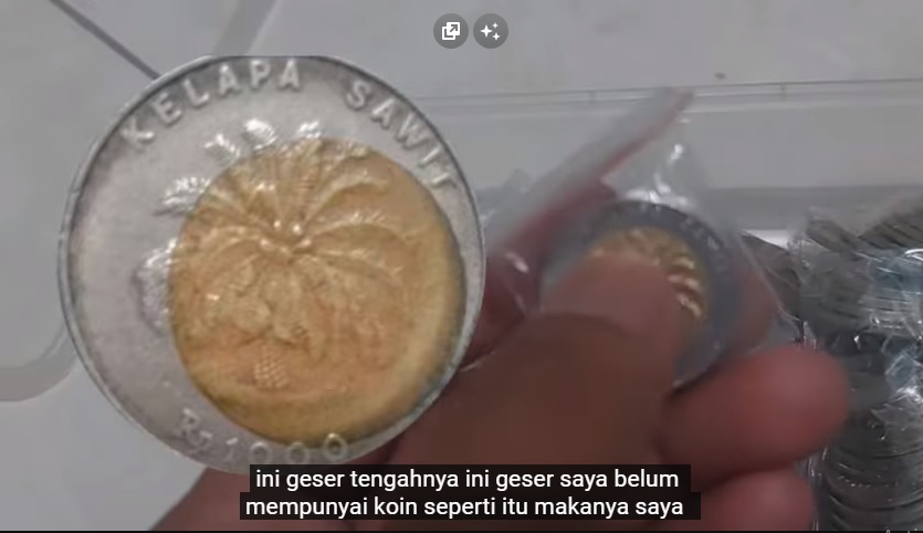 Koin Rp1000 kelapa sawit salah cetak akan dihargai mahal