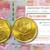 Koin Kuno Rp100 Gambar Karapan Sapi Harga Jualnya Tembus Rp15 Juta di Toko Online Shopee, Simak Caranya!