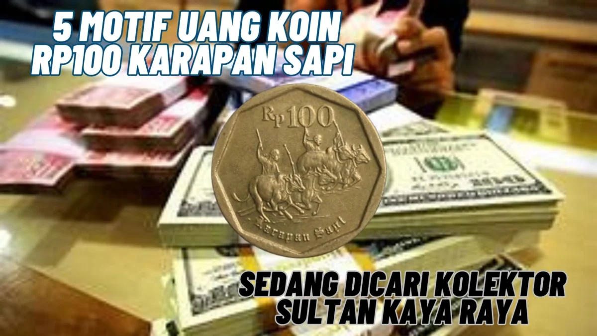 5 Motif Uang Koin Rp100 Karapan Sapi Yang Sedang Dicari Kolektor Sultan Kaya Raya
