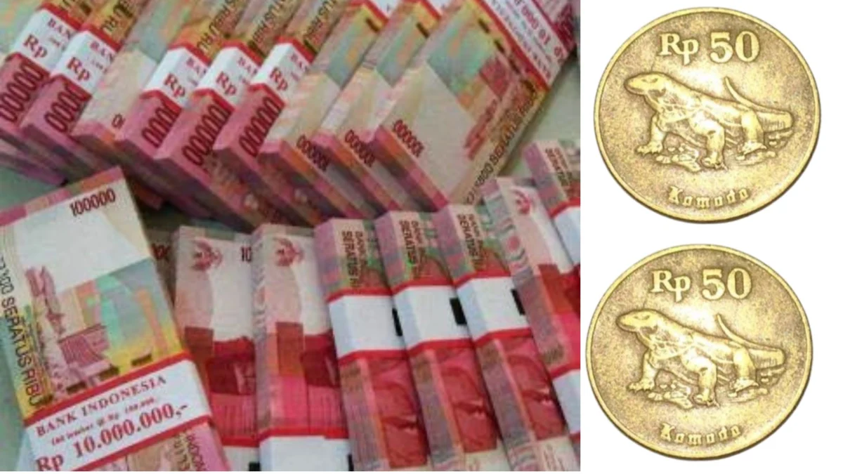 Di Taksir Rp10 Juta Per Keping Uang Koin Kuno Rp50 Perak