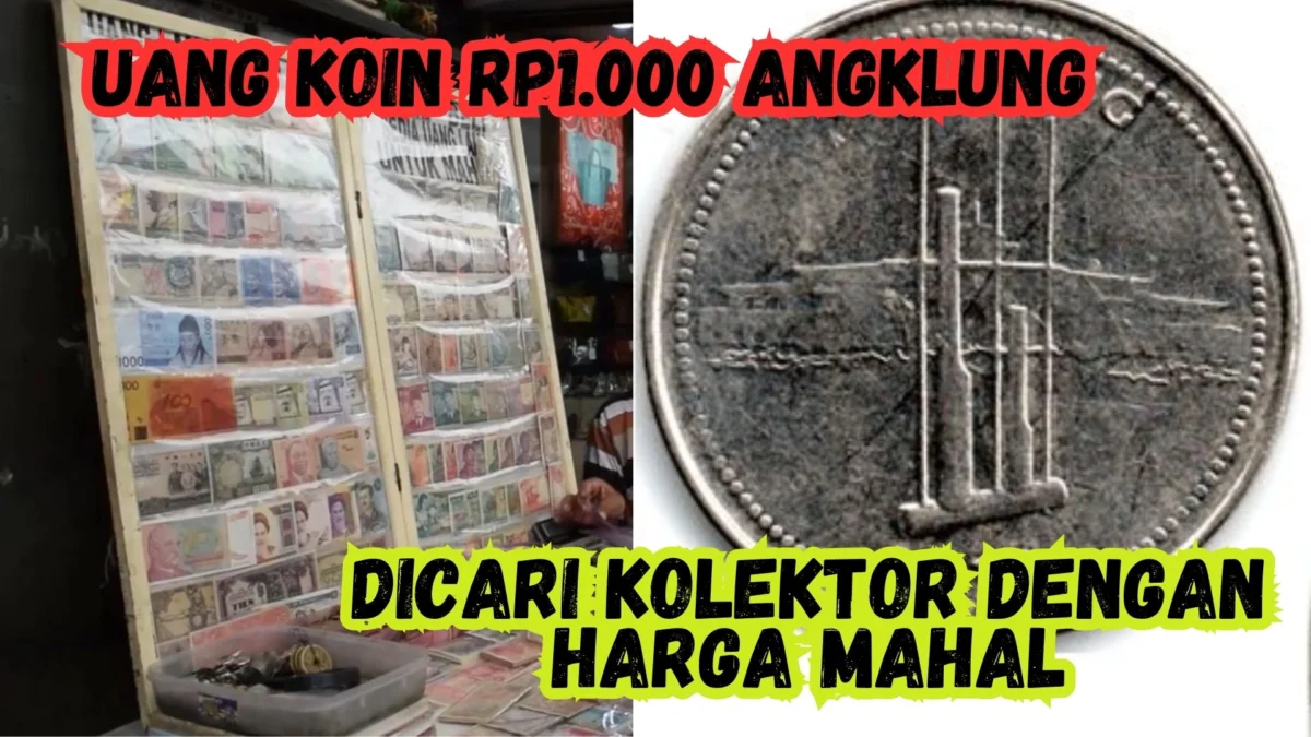 Kolektor Cari Uang Koin Rp1.000 Angklung yang Dibeli Mahal
