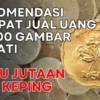 Rekomendasi Tempat Jual Uang Logam Kuno Rp500 Gambar Melati, Laku Jutaan Per Keping