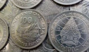 Tempat Jual Beli Uang Koin Kuno Rp100 Gambar Rumah Gadang, Banyak Peminatnya!