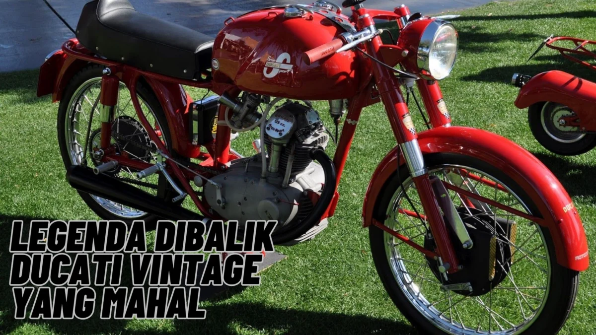 Legenda Ducati! Legenda Dibalik Ducati Vintage yang Mahal, Cek Selengkapnya Disini