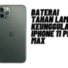 Baterai Tahan Lama: Keunggulan iPhone 11 Pro Max, yang Lebih Beda Dari iPHone Lainnya