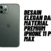 Desain Elegan dan Material Premium iPhone 11 Pro Max, yang Membuat Orang Lain Ingin Menginginkannya