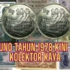 Beberapa kolektor pun rela bayar hingga Rp10 juta, Koin Kuno Tahun 1978 Kini Diburu Kolektor Kaya