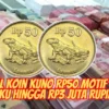 Cara Jual Koin Kuno Rp50 Motif Komodo Laku hingga Rp3 Juta Rupiah? Cek Sekarang!