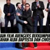 Para Pemain Film Avengers Berkumpul di Acara Pernikahan Alba Baptista dan Chris Evans di Boston