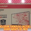Review Terbaru, Keunggulan Teknologi Digital pada Sharp Aquos 32 Inch