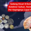 Sedang Dicari 8 Koin Ini Oleh Kolektor Sultan, Nomor 5 dan 7 Per Kepingnya Capai Rp 100 Juta