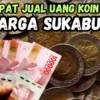 Jual Uang Koin Kuno Di Kota Sukabumi, Kolektor Siap Beli Rp100 Juta, Ini Tempatnya!