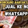 Kolektor Asal Kota Bandung Berani Beli Uang Koin Kuno Segini, Catat Alamat dan Nomor Hpnya!