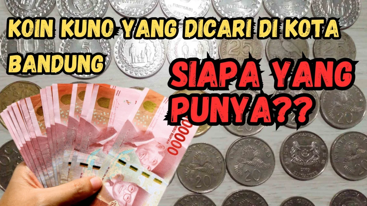 Di Bandung Laku Rp50 Juta Per Keping, Inilah Koin Kuno yang Dicari Di Kota Bandung