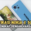 Canggih! Handphone Nokia X 5G Dengan Desain Klasik Kini Mempunyai Performa yang Cepat
