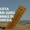 Deretan 7 Kota dengan Suhu Terpanas di Indonesia