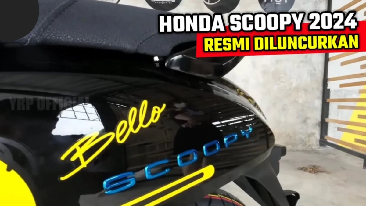 HEBOH! Honda Resmi Luncurkan Scoopy 2024 Dengan Edisi yang Terbatas