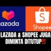 Netizen Minta Lazada dan Shopee Ditutup Seperti TikTok Shop, Begini Kata Pemerintah
