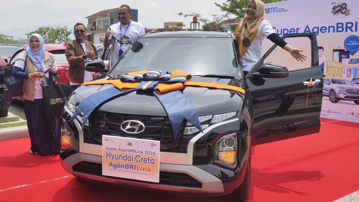 Saepul Rohman Jadi Agen BRILink Terbaik, Warga Garut Ini Dapat Mobil Hyundai Creta